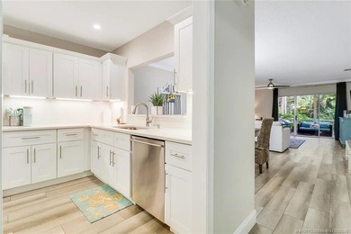 Light, bright, and perfectly located! This beautifully updated on Martin County Golf Course in Florida - for sale on GolfHomes.com, golf home, golf lot