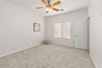 Welcome home to this delightful 3-bedroom, 2-bathroom bungalow on The Golf Club At Johnson Ranch in Arizona - for sale on GolfHomes.com, golf home, golf lot