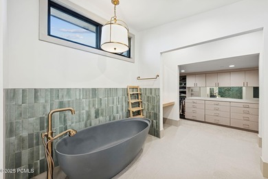 This brand new constructed home in Thaynes Canyon offers the on Park City Golf Course in Utah - for sale on GolfHomes.com, golf home, golf lot