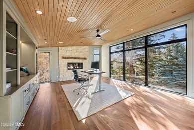 This brand new constructed home in Thaynes Canyon offers the on Park City Golf Course in Utah - for sale on GolfHomes.com, golf home, golf lot