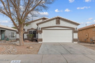 Welcome home to this delightful 3-bedroom, 2-bathroom bungalow on The Golf Club At Johnson Ranch in Arizona - for sale on GolfHomes.com, golf home, golf lot