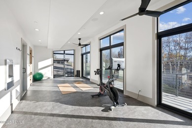 This brand new constructed home in Thaynes Canyon offers the on Park City Golf Course in Utah - for sale on GolfHomes.com, golf home, golf lot