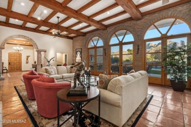 Luxurious Home with Breathtaking Views is nestled in a large on Oro Valley Country Club in Arizona - for sale on GolfHomes.com, golf home, golf lot