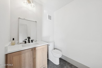 This brand new constructed home in Thaynes Canyon offers the on Park City Golf Course in Utah - for sale on GolfHomes.com, golf home, golf lot