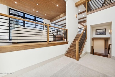 This brand new constructed home in Thaynes Canyon offers the on Park City Golf Course in Utah - for sale on GolfHomes.com, golf home, golf lot