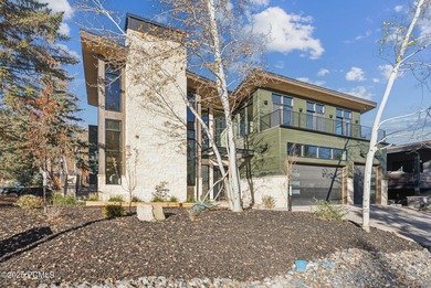 This brand new constructed home in Thaynes Canyon offers the on Park City Golf Course in Utah - for sale on GolfHomes.com, golf home, golf lot