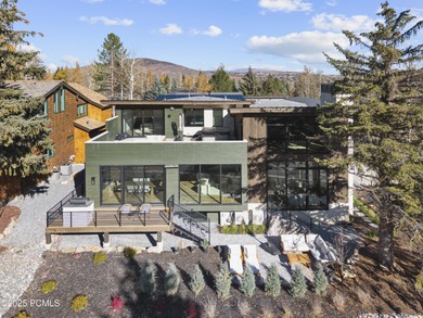 This brand new constructed home in Thaynes Canyon offers the on Park City Golf Course in Utah - for sale on GolfHomes.com, golf home, golf lot