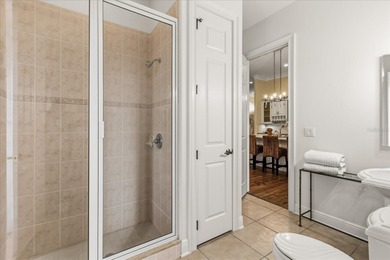 Set along approximately 82 feet of shimmering Lake Dora on Deer Island Country Club in Florida - for sale on GolfHomes.com, golf home, golf lot