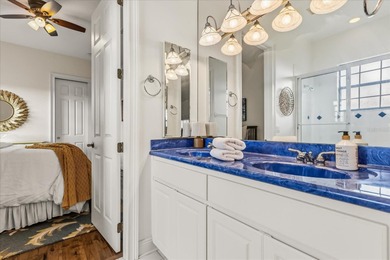 Set along approximately 82 feet of shimmering Lake Dora on Deer Island Country Club in Florida - for sale on GolfHomes.com, golf home, golf lot