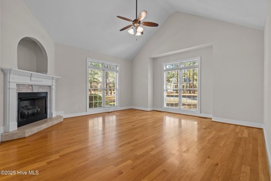 GORGEOUS, GOLF FRONT LIVING IN PINEWILD! Perfectly positioned on on Pinewild Country Club of Pinehurst in North Carolina - for sale on GolfHomes.com, golf home, golf lot