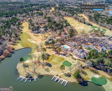 Sought after gated community at Reynolds-Lake Oconee with golf on Great Waters Course At Reynolds Plantation in Georgia - for sale on GolfHomes.com, golf home, golf lot