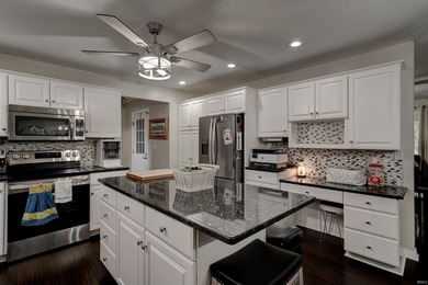 All brick ranch home with basement on a corner lot in walking on Christmas Lake Golf Course in Indiana - for sale on GolfHomes.com, golf home, golf lot