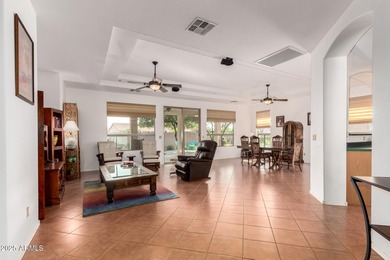 DESIRABLE SIENNA floor plan w/ SEPARATE GUEST CASITA, GOLF CART on Oakwood Golf Club  in Arizona - for sale on GolfHomes.com, golf home, golf lot