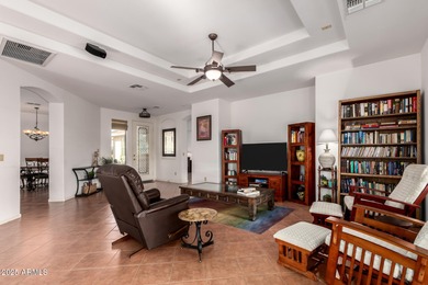 DESIRABLE SIENNA floor plan w/ SEPARATE GUEST CASITA, GOLF CART on Oakwood Golf Club  in Arizona - for sale on GolfHomes.com, golf home, golf lot