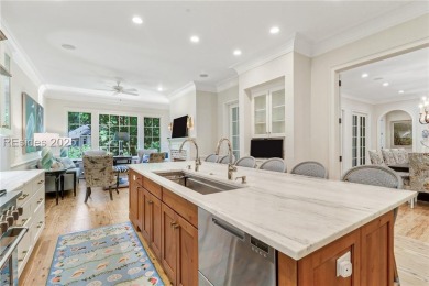 Situated on a private homesite, this residence offers refined on Wexford Golf Club in South Carolina - for sale on GolfHomes.com, golf home, golf lot