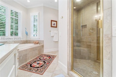 Situated on a private homesite, this residence offers refined on Wexford Golf Club in South Carolina - for sale on GolfHomes.com, golf home, golf lot