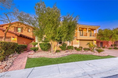 Introducing this Mediterranean style home in the gated Bella on Falls Golf Course in Nevada - for sale on GolfHomes.com, golf home, golf lot