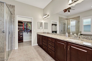 Immaculate lakefront San Remo floor plan home built by WCI on Pelican Preserve Golf Club in Florida - for sale on GolfHomes.com, golf home, golf lot