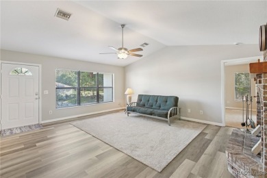 Welcome to this charming 3-bedroom, 2-bathroom home in the heart on Citrus Springs Country Club in Florida - for sale on GolfHomes.com, golf home, golf lot