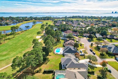 Beautifully renovated 4 bedroom, 3 full bath home on the 13th on Tiger Point Golf and Country Club in Florida - for sale on GolfHomes.com, golf home, golf lot