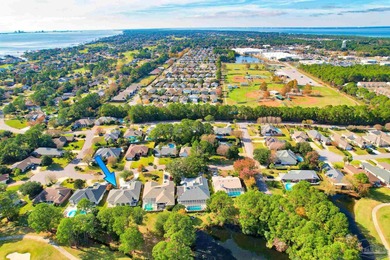 Beautifully renovated 4 bedroom, 3 full bath home on the 13th on Tiger Point Golf and Country Club in Florida - for sale on GolfHomes.com, golf home, golf lot
