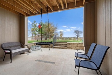 What a view!! Backs to 10th Green on walkout lot w/ see thru on Falcon Lakes Golf Course in Kansas - for sale on GolfHomes.com, golf home, golf lot