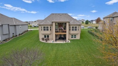 What a view!! Backs to 10th Green on walkout lot w/ see thru on Falcon Lakes Golf Course in Kansas - for sale on GolfHomes.com, golf home, golf lot