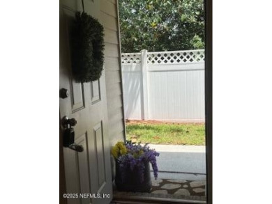 Highly sought after one-story end unit on preserve in gated on Julington Creek Golf Club in Florida - for sale on GolfHomes.com, golf home, golf lot