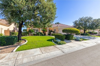 Experience one of Sun City Summerlin's Rare Wendover View on Highland Falls Golf Club in Nevada - for sale on GolfHomes.com, golf home, golf lot