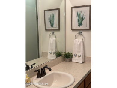 Highly sought after one-story end unit on preserve in gated on Julington Creek Golf Club in Florida - for sale on GolfHomes.com, golf home, golf lot