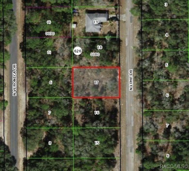 Buildable homesite in Citrus Springs offering an excellent on Pine Ridge Community Golf and Country Club in Florida - for sale on GolfHomes.com, golf home, golf lot
