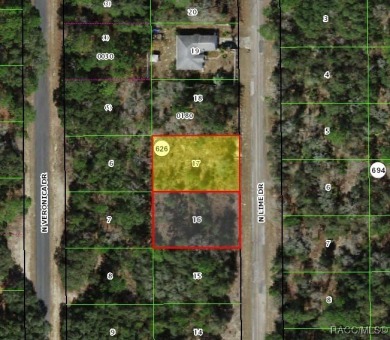 Buildable homesite in Citrus Springs offering an excellent on Pine Ridge Community Golf and Country Club in Florida - for sale on GolfHomes.com, golf home, golf lot