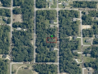 Buildable homesite in Citrus Springs offering an excellent on Pine Ridge Community Golf and Country Club in Florida - for sale on GolfHomes.com, golf home, golf lot