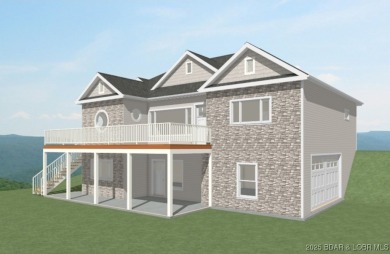 This property features 2 combined lots, creating a spacious on The Club At Porto Cima in Missouri - for sale on GolfHomes.com, golf home, golf lot