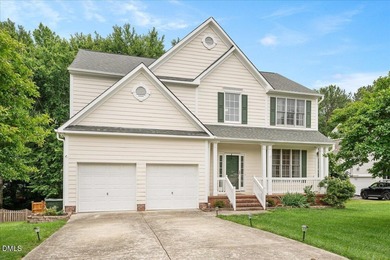 Beautifully maintained home is situated on a large lot next to a on The Crossings at Grove Park in North Carolina - for sale on GolfHomes.com, golf home, golf lot