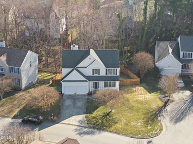 Beautifully maintained home is situated on a large lot next to a on The Crossings at Grove Park in North Carolina - for sale on GolfHomes.com, golf home, golf lot