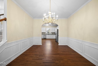 Beautifully maintained home is situated on a large lot next to a on The Crossings at Grove Park in North Carolina - for sale on GolfHomes.com, golf home, golf lot