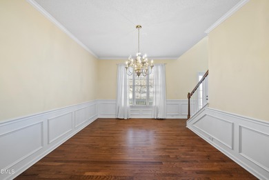 Beautifully maintained home is situated on a large lot next to a on The Crossings at Grove Park in North Carolina - for sale on GolfHomes.com, golf home, golf lot