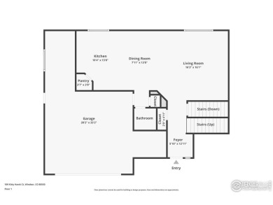 This beautiful 2-story home is situated on a spacious, 11,134 on Pelican Lakes Golf and Country Club in Colorado - for sale on GolfHomes.com, golf home, golf lot