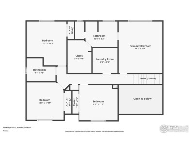 This beautiful 2-story home is situated on a spacious, 11,134 on Pelican Lakes Golf and Country Club in Colorado - for sale on GolfHomes.com, golf home, golf lot