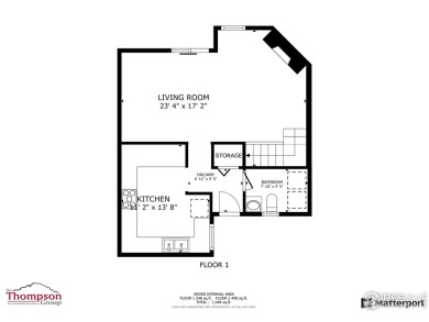 Nestled in the heart of Estes Park, this inviting 2-bedroom on Estes Park Golf Course in Colorado - for sale on GolfHomes.com, golf home, golf lot