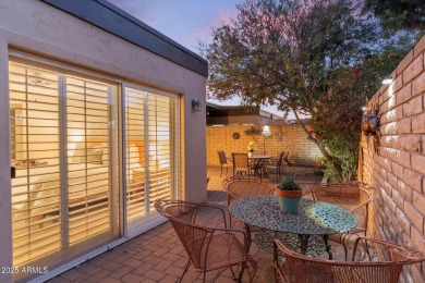 Tastefully updated townhome located in the highly sought after on Scottsdale Shadows in Arizona - for sale on GolfHomes.com, golf home, golf lot