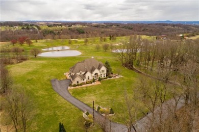 Estately masterfully built 7,000+ SQ FT French Provincial home on Whitetail Golf Club in Pennsylvania - for sale on GolfHomes.com, golf home, golf lot