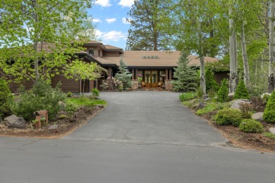 Showcasing NW Mountain Town design & sweeping views of Broken on Broken Top Club in Oregon - for sale on GolfHomes.com, golf home, golf lot