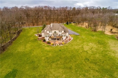 Estately masterfully built 7,000+ SQ FT French Provincial home on Whitetail Golf Club in Pennsylvania - for sale on GolfHomes.com, golf home, golf lot