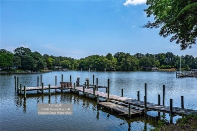 Stunning Waterfront Home - Move-In Ready  Fully Furnished! on Indian Creek Yacht and Country Club in Virginia - for sale on GolfHomes.com, golf home, golf lot