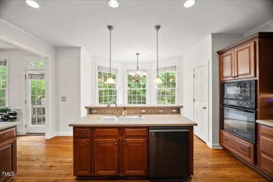 FULLY FINISHED WALK-OUT BASEMENT with 5 BR/4 BA on a cul-de-sac on TPC at Wakefield Plantation in North Carolina - for sale on GolfHomes.com, golf home, golf lot