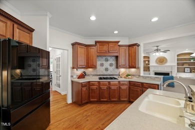 FULLY FINISHED WALK-OUT BASEMENT with 5 BR/4 BA on a cul-de-sac on TPC at Wakefield Plantation in North Carolina - for sale on GolfHomes.com, golf home, golf lot