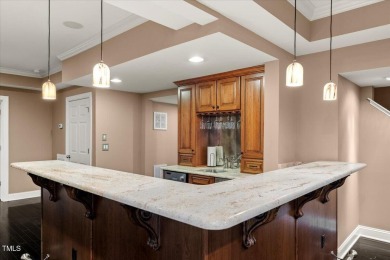 FULLY FINISHED WALK-OUT BASEMENT with 5 BR/4 BA on a cul-de-sac on TPC at Wakefield Plantation in North Carolina - for sale on GolfHomes.com, golf home, golf lot