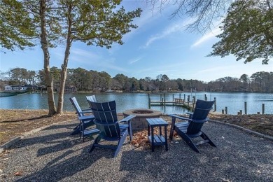 Stunning Waterfront Home - Move-In Ready  Fully Furnished! on Indian Creek Yacht and Country Club in Virginia - for sale on GolfHomes.com, golf home, golf lot